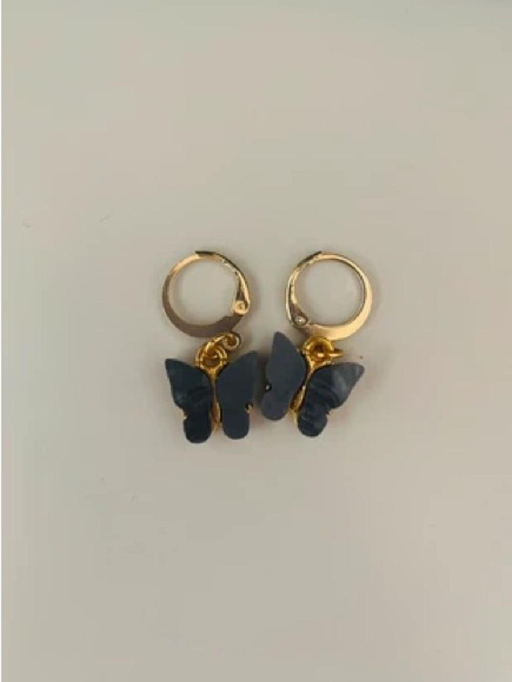 Gold-Tone Huggie Hoop Earrings